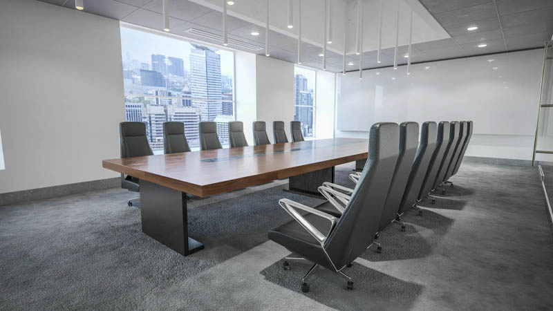 desain ruang meeting kantor Conference Table