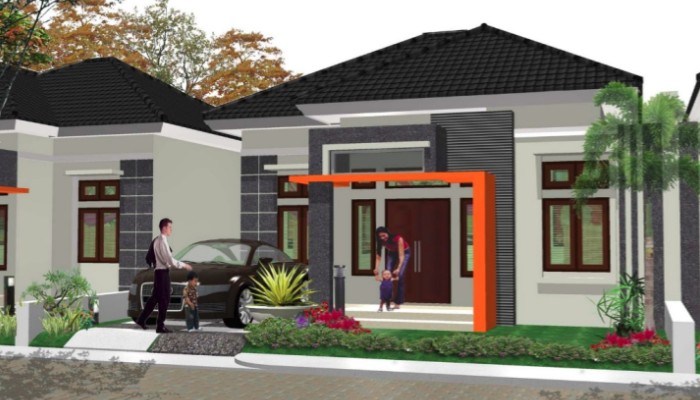 Gambar Rumah Minimalis Luas Tipe 90