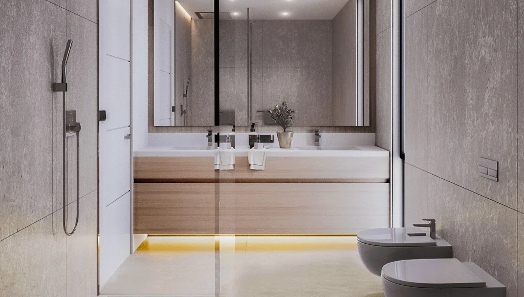 Inspirasi Desain Kamar Mandi Minimalis 2x2 Kloset Jongkok