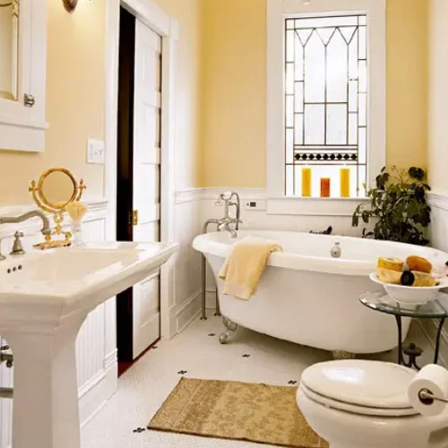 desain kamar tidur minimalist kuning