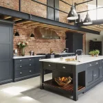 gambar Dapur Desain Interior Industrial