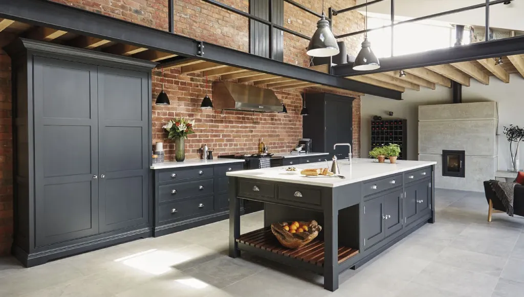 gambar Dapur Desain Interior Industrial