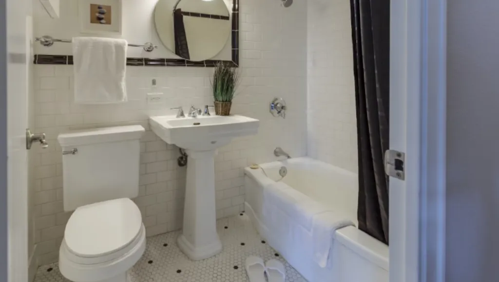 peralatan kamar mandi minimalist modern