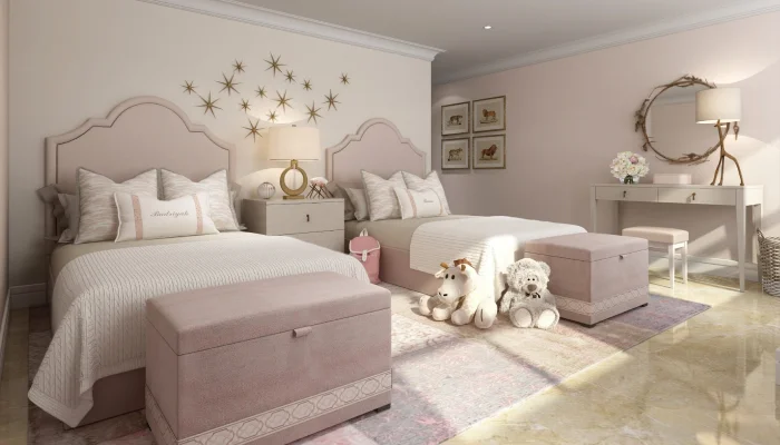 Kamar Tidur Anak 2 Kasur Tone Earth