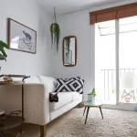 dekorasi ruang tamu kecil minimalist modern