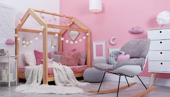 desain dekorasi kamar tidur anak perempuan
