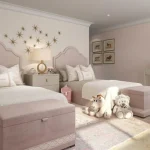 desain kamar tidur anak 2 kasur