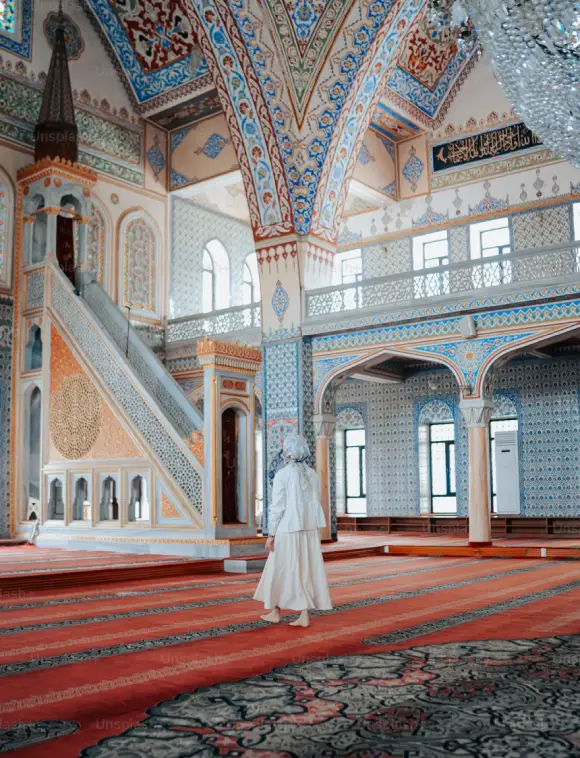 interior masjid modern arab