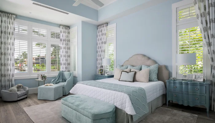 warna cat Biru Muda kamar anak perempuan