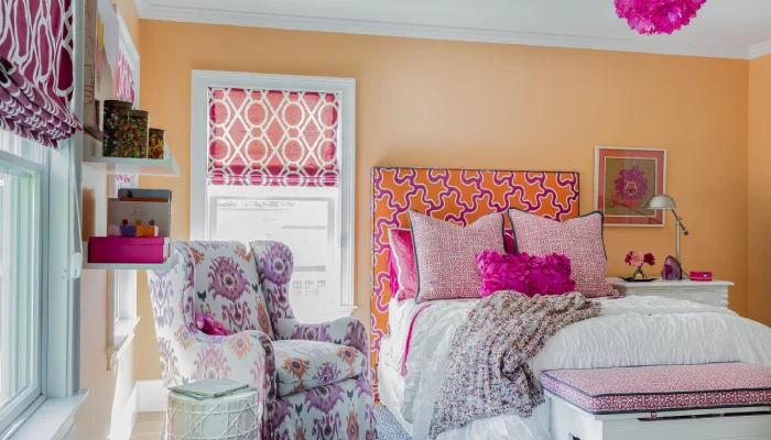 warna cat Peach kamar anak perempuan