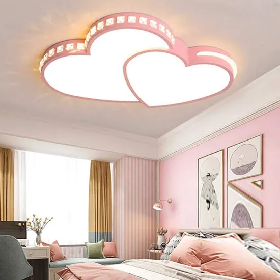 Model Plafon Kamar Anak Perempuan Love Pink