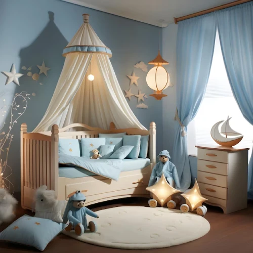 desain kamar bayi laki laki ramadan