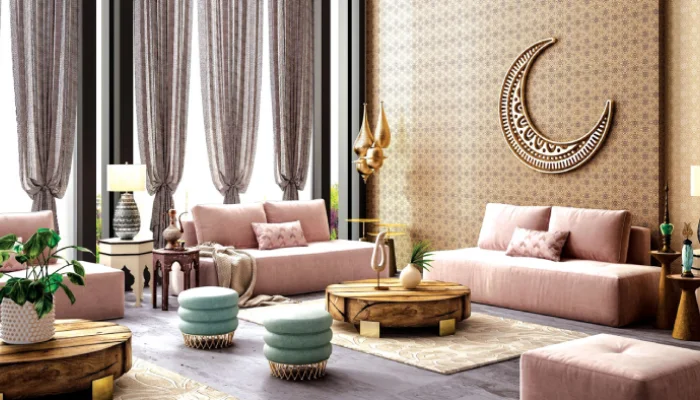 dekorasi ruang tamu ramadhan minimalist