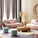 dekorasi ruang tamu ramadhan modern classic