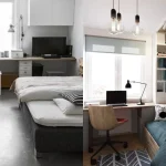 desain kamar tidur minimalis 2x3 minimalist modern elegan