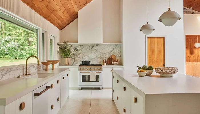 dapur minimalis modern mewah natural