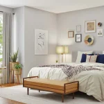 model desain kamar tidur sederhana aesthetic