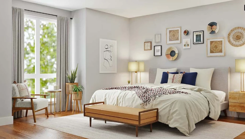 model desain kamar tidur sederhana aesthetic
