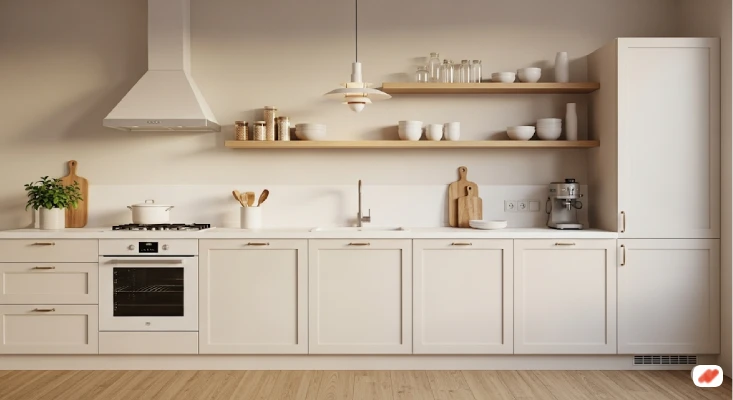 Dapur 3x2 Meter Gaya Japandi
