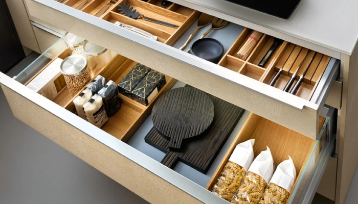 furniture dapur Laci Organizer
