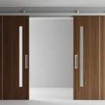 model-pintu-rumah-minimalis-2-pintu-terbaru-Geser-Kayu-Modern-1