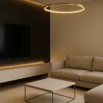 Ruang TV dengan Style Minimalis Mewah terbaru