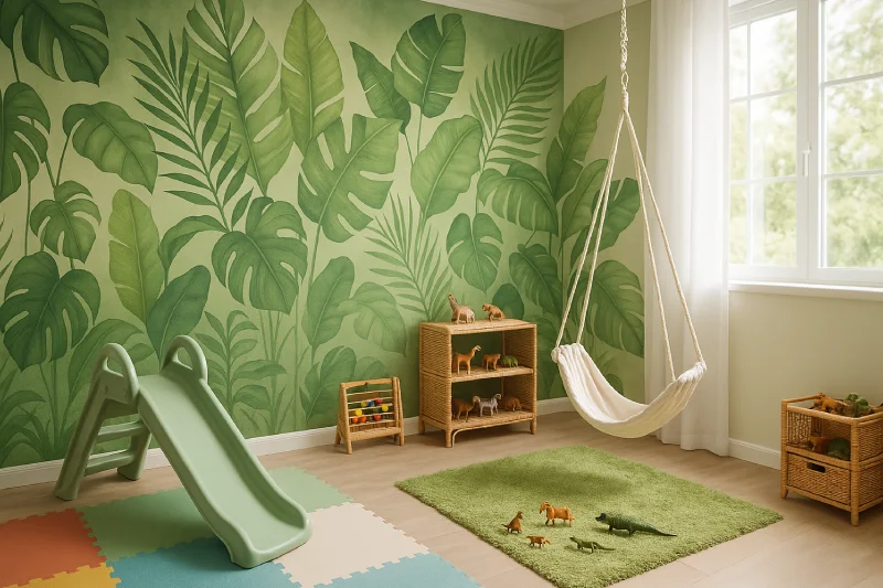 Ruang bermain anak minimalis Jungle Mini