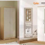 rekomendasi lemari pakaian minimalist