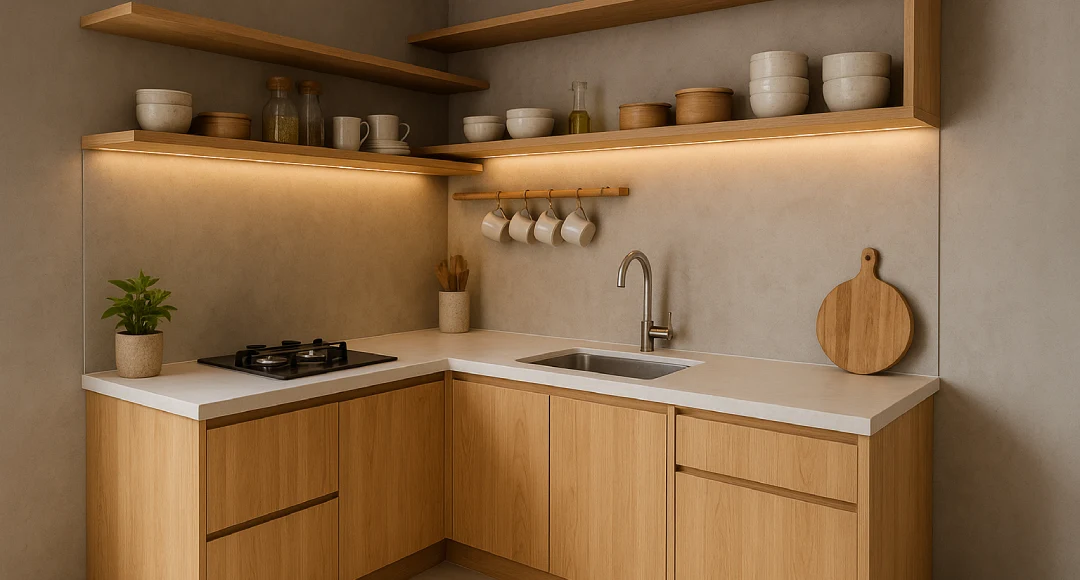Desain Dapur Minimalis 2x2 compact