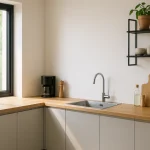 desain dapur minimalis 3x3 terbuka