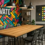 inspirasi desain ruang rapat milenial