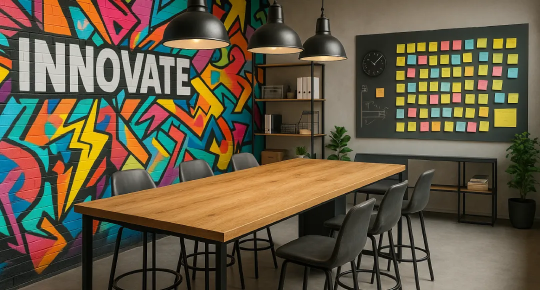 inspirasi desain ruang rapat milenial