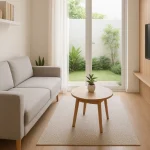 Sofa minimalis untuk ruang tamu kecil dan perumahan subsidi