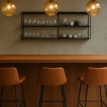 desain meja dapur minimalis aesthetic