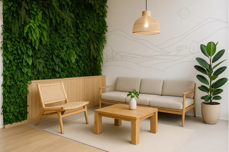 desain-ruang-tunggu-kantor-Alami-Menyegarkan