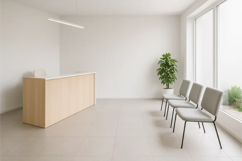 desain-ruang-tunggu-kantor-Minimalis-Fungsional
