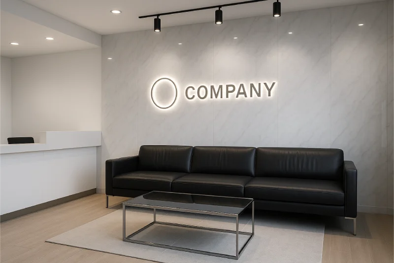 desain-ruang-tunggu-kantor-Monokrom-Elegan
