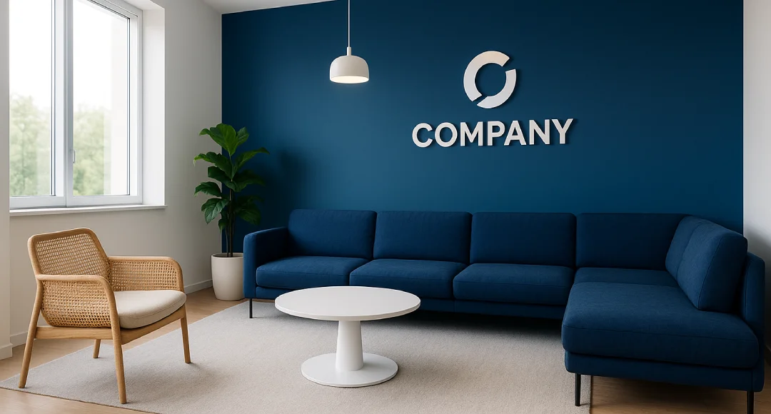 desain-ruang-tunggu-kantor-biru-nyaman