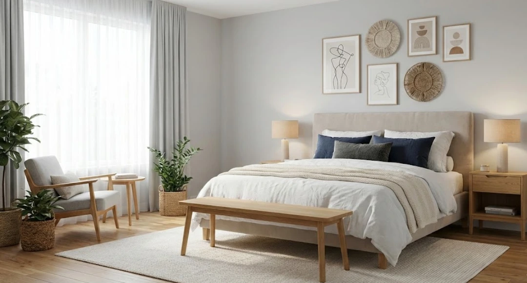 desain kamar tidur scandinavian