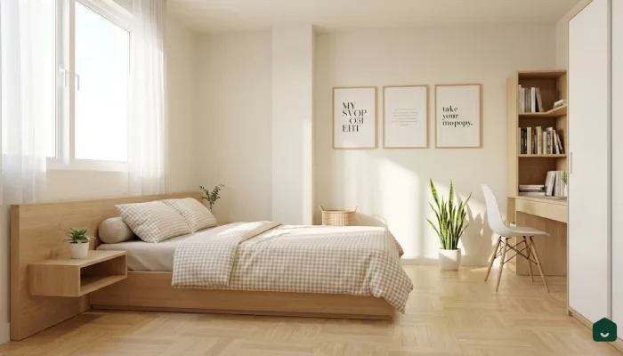 1Kamar Tidur Kost Minimalist