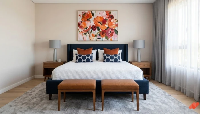 1kamar tidur minimalist modern