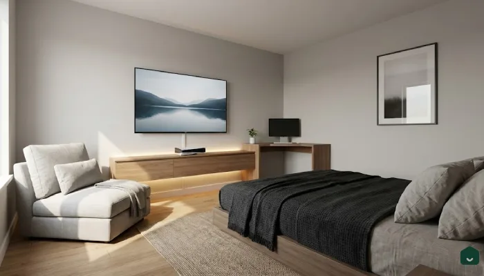 2Kamar Tidur Gaming Minimalist