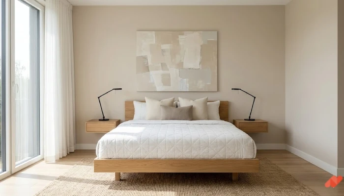 2kamar tidur minimalist modern