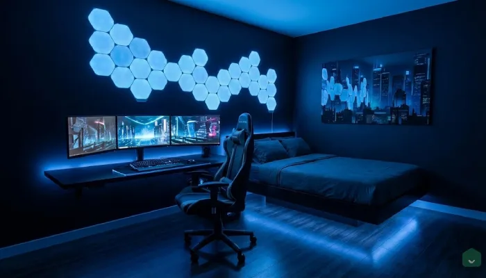 3Kamar Tidur Gaming Minimalist