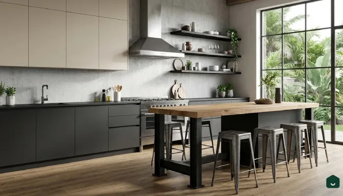 Dapur Industrial Lembut