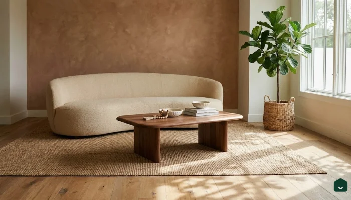 Ruang Keluarga Organic Modern