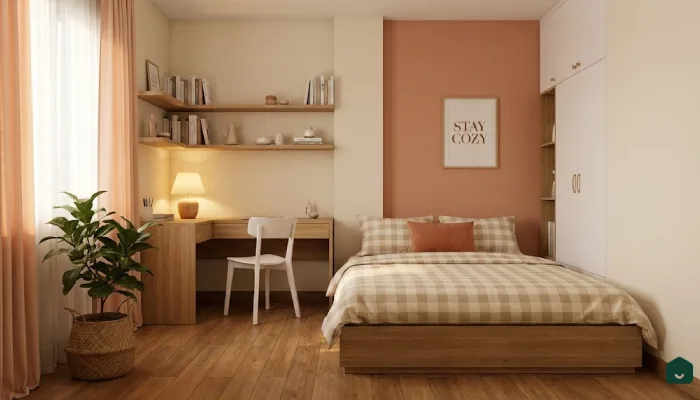 5Kamar Tidur Kost Minimalist