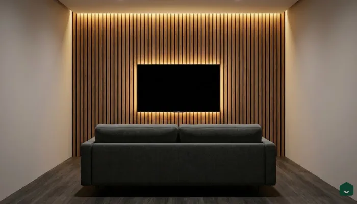 5jenis furniture ruang nonton Panel Akustik Dinding