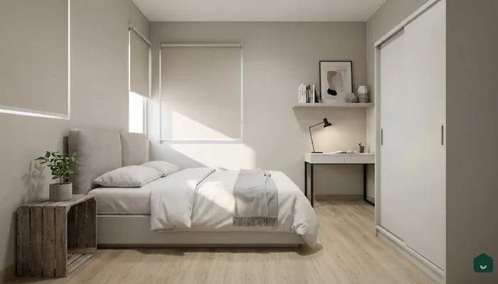 6Kamar Tidur Kost Minimalist