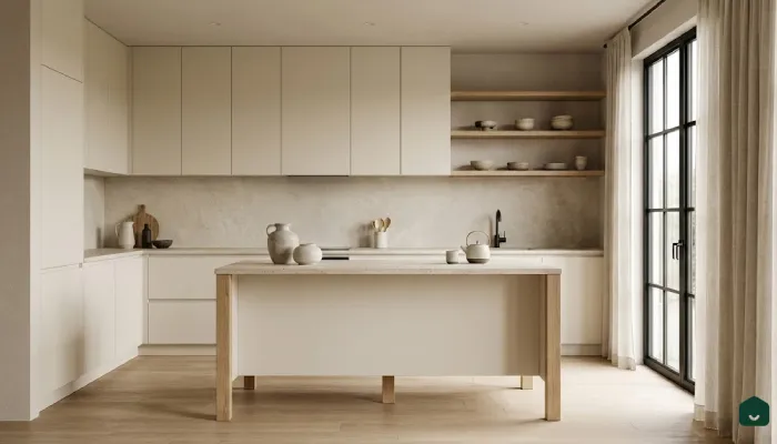 Dapur Japandi Alami